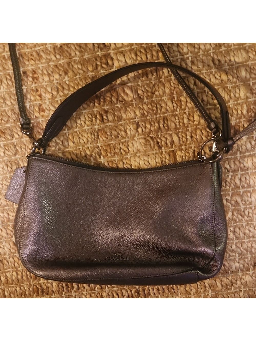 Coach Brown Leather Classic Shoulder Bag